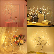 Load image into Gallery viewer, LED Night Light Mini Christmas Tree