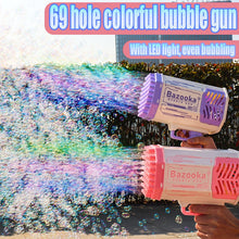 Load image into Gallery viewer, *NEW* LED Light Bubble Gun Rocket
