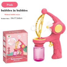 Load image into Gallery viewer, *NEW* LED Light Bubble Gun Rocket