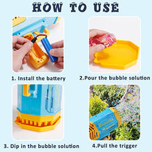 Load image into Gallery viewer, *NEW* LED Light Bubble Gun Rocket