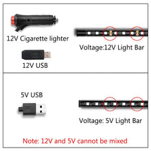 Load image into Gallery viewer, RGB Foot Light Kits (RC, APP or Cigarette Control)