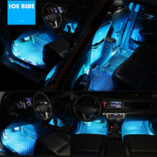 Load image into Gallery viewer, RGB Foot Light Kits (RC, APP or Cigarette Control)