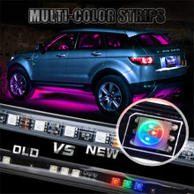 Load image into Gallery viewer, RGB Underglow Lighting Kit (Easy to Install)